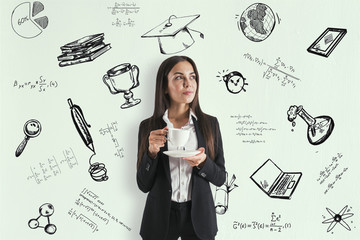 Poster - Education and technology concept