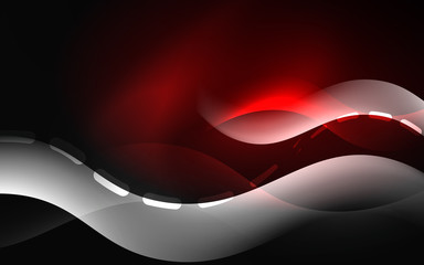 Fototapete - Neon abstract background. Background decoration. Trendy graphic design.