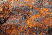 Old Rusty Metal Surface Background