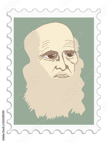 Fotomural Leonardo da Vinci great painter and inventor