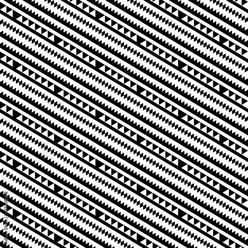 Abstract seamless geometric pattern. Images for the design of home textiles a...