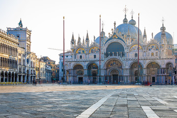 Saint Mark's Basilica in Venice, Italy