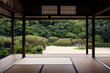 Beautiful open pavilion of Shisen-do temple in Kyoto