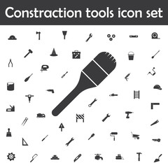 Poster - Wheel barrowicon. Constraction tools icons universal set for web and mobile