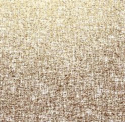 Vector gold fabric background with gold metallic texture. 