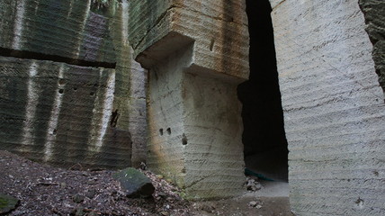 Wall Mural - Japanese Mysterious Fantastic Quarry ruins