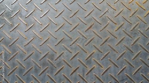 Checker Plate Floor Surface Texture Steel Grip Metal Grating Stock Photo Adobe Stock