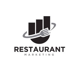 Wall Mural - restaurant business up logo designs