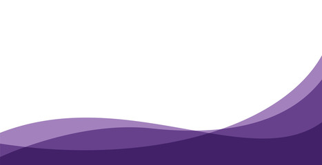 simple purple background . flat purple gradation . wavy background