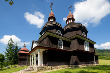 ancient wooden church, Nizny Komarnik, Slovakia