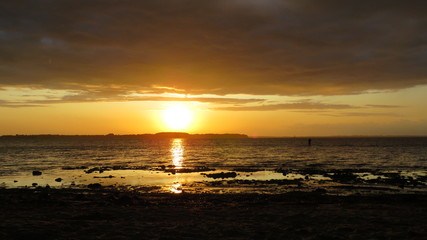 Sonnenuntergang am Meer