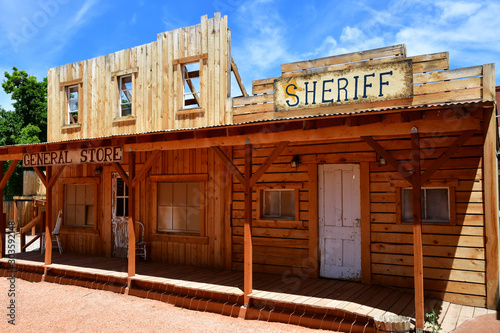 Fotomural Kanab, Utah, USA - july 9 2016 : Jake Chaparral restaurant