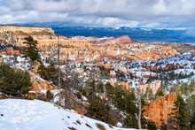Bryce Canyon In Early Spring
