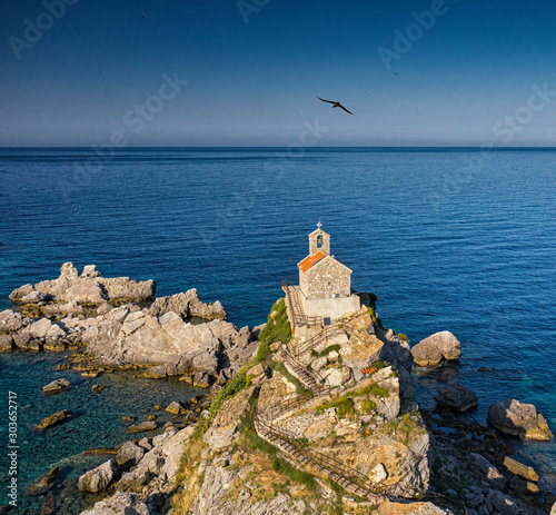 Island of the Holy Resurrection in Montenegro, Petrovac