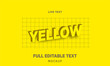 © Ahmet  Aglamaz - yellow concept text effect Mockup /full editable text