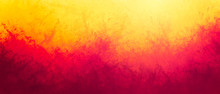 Rough Gradient Splash Texture In Sunrise Colors Background
