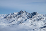 Fototapeta Góry - Alps in winter