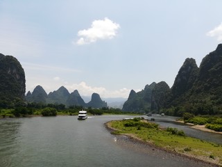 Li river cruise, Guilin, China