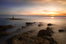 Long Exposure Lighthouse - Cape Punta Planka Croatia