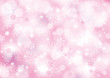 © メガネ - 雪　光　冬　背景　ピンク