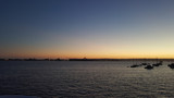 Fototapeta Miasto - sunset at the sea