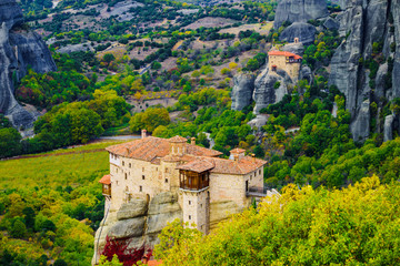 Wall Mural - Monasteries in Meteora, Greece