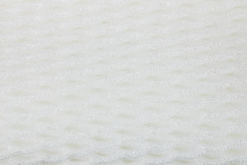 White fruit foam net texture abstract background