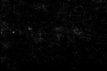 Poster - scratches isolated on a black background. template for design