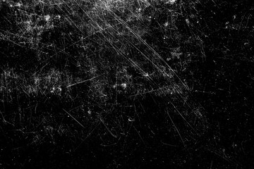 Poster - scratches isolated on a black background. template for design