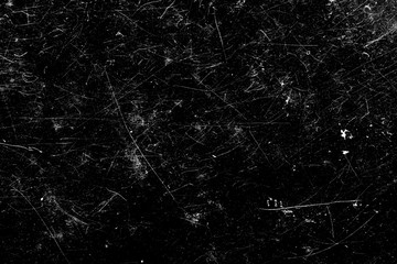 Poster - scratches isolated on a black background. 