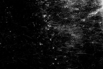Poster - scratches isolated on a black background. template for design