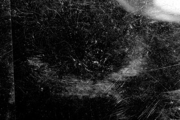 Poster - scratches isolated on a black background. template for design