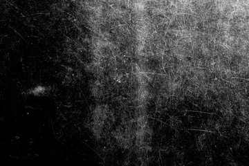Poster - scratches isolated on a black background. template for design