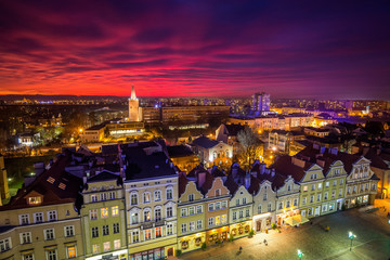 Wall Mural - Opole city in Opolskie Voivodeship with old hertiage buildings and wonderful views