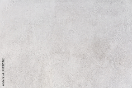 Cuadros en Lienzo Rough white relief stucco wall texture background