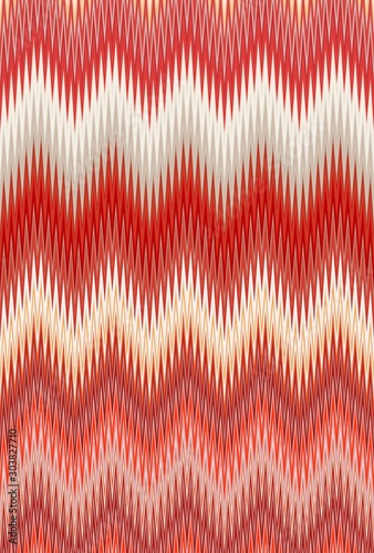 red pattern chevron background zigzag. mosaic.