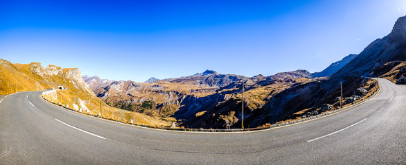 Poster - grossglockner mountain in austria