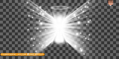 Aufkleber - Christmas angel. Vector illustration. Angel on a transparent background.