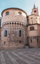 Churches And Towers Of Old City Albenga, Italy