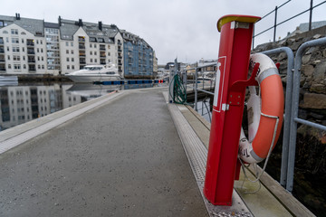 Wall Mural - Norwegen im November Alesund