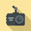 © anatolir - Electric digital recorder icon. Flat illustration of electric digital recorder vector icon for web design