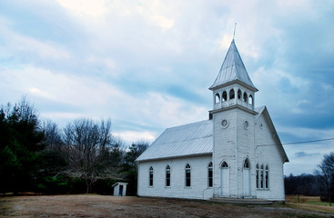 old wooden church