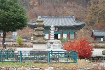 Wall Mural - Geumdangsa Buddhist Temple of South Korea