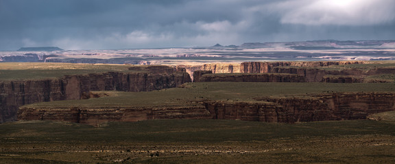 Wall Mural - Looking Down the Little Colorado River