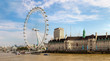 London eye, large Ferris wheel, London
