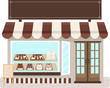 Chocolate Shop Illustration