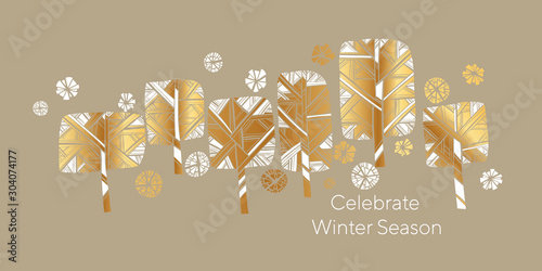 Сoncept golden winter park ...