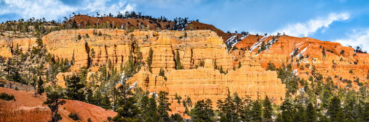 Sticker - Panorama of Red Canyon in Utah, the USA