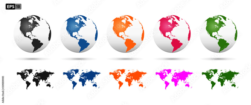 world earth globes vector icons set earth planet continents map travel ecology and geography world globe symbols wall mural musomo world earth globes vector icons set earth planet continents map travel ecology and geography world globe symbols wall mural