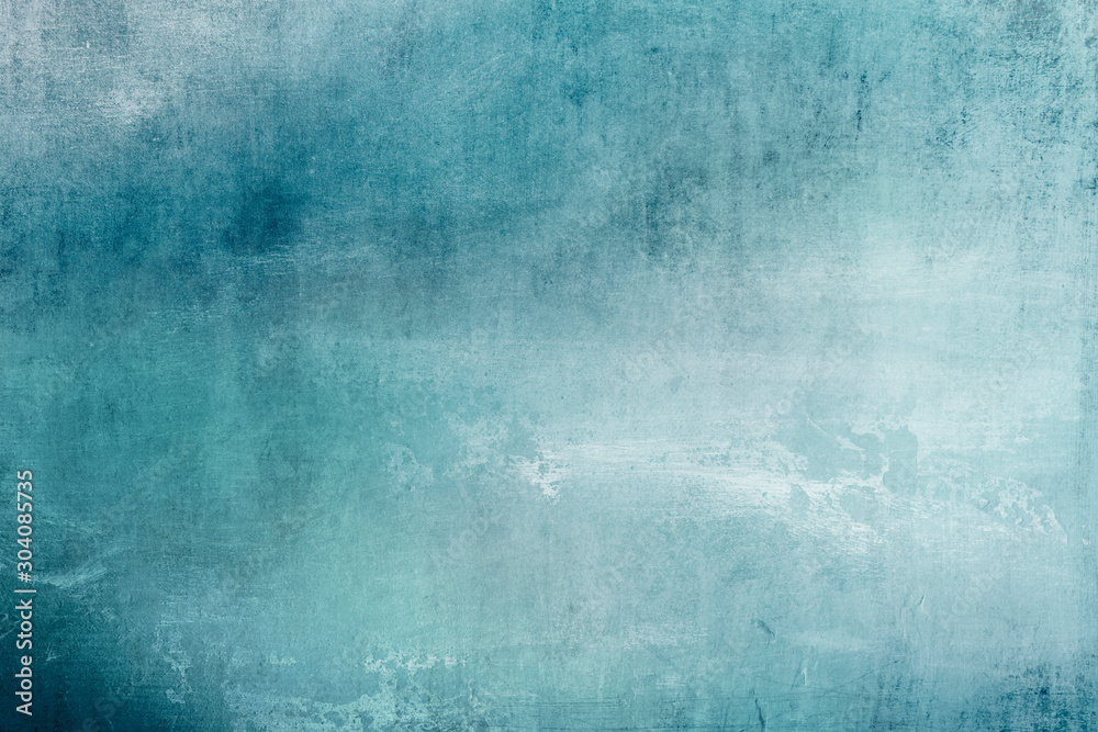 grungy blue stained canvas background or texture - obrazy, fototapety, plakaty 